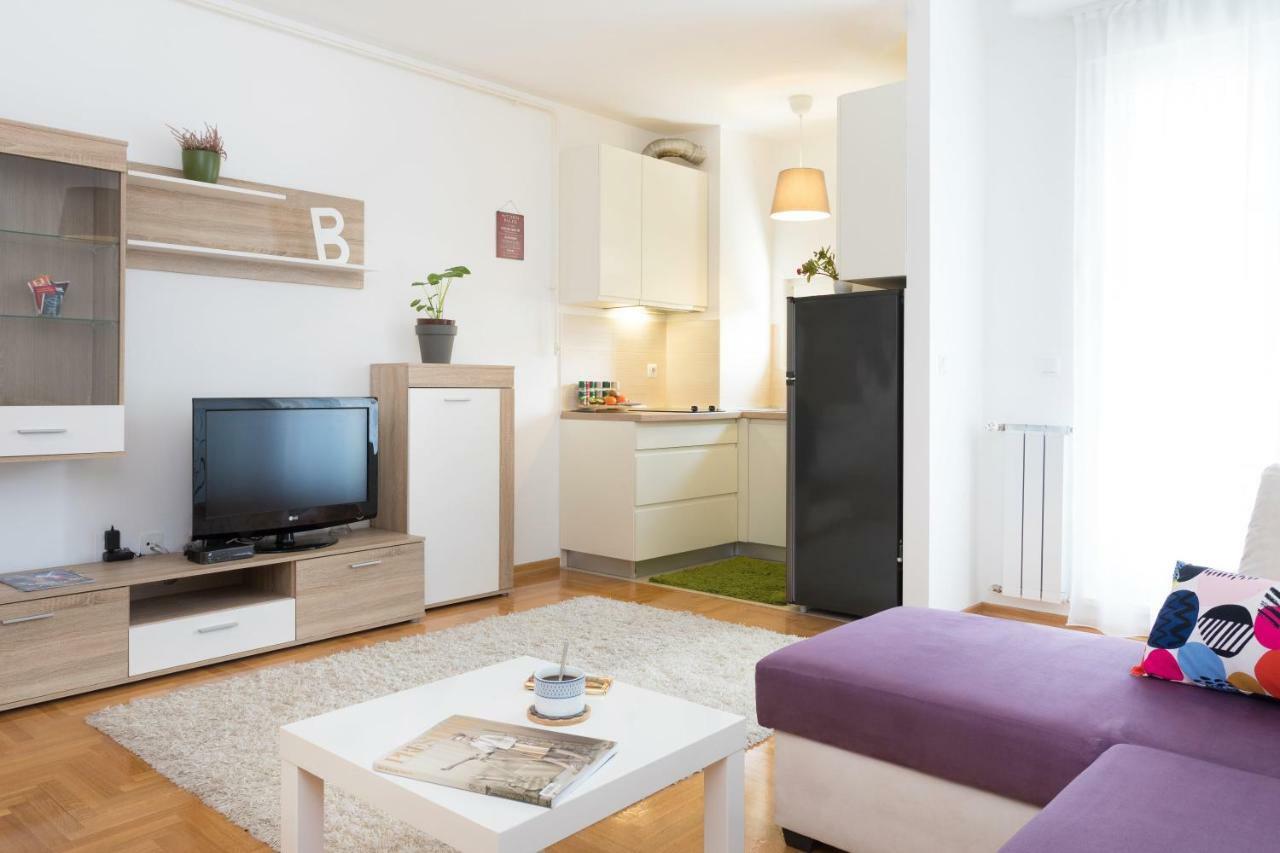 Cute And Sunny Studio In Zagreb With Balcony & Free Parking Dış mekan fotoğraf